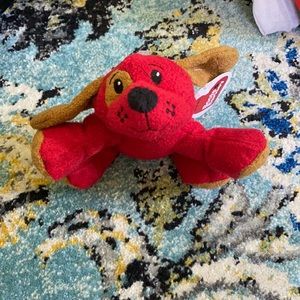 Boots & Barkley Red dog  Cuddle Dog toy